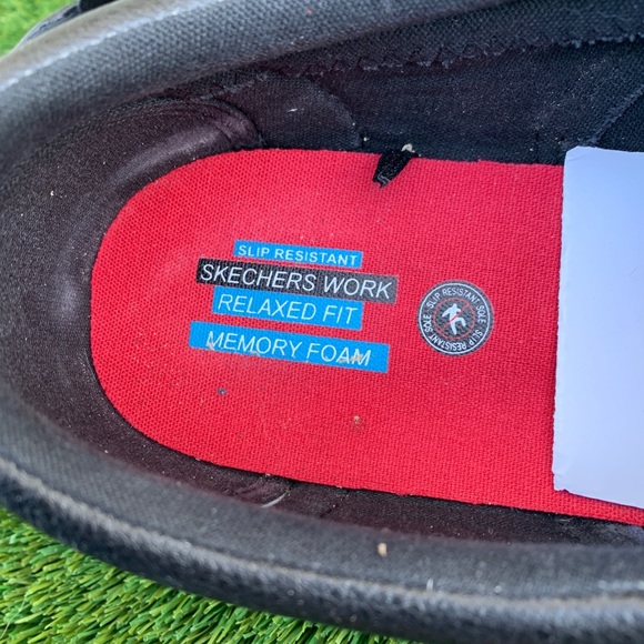 Men’s Skechers Alcade Slip Resistant Work Shoes - Picture 7 of 7